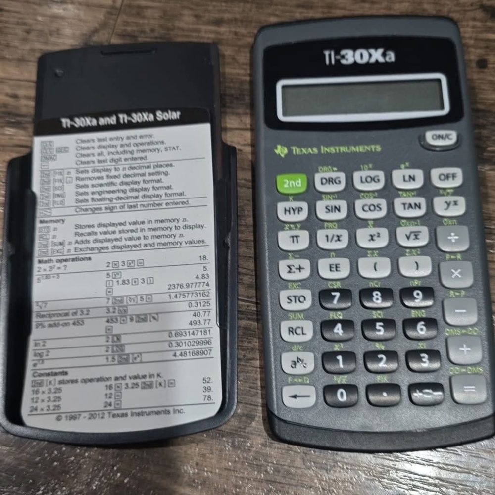 TI ~ 306A calculator